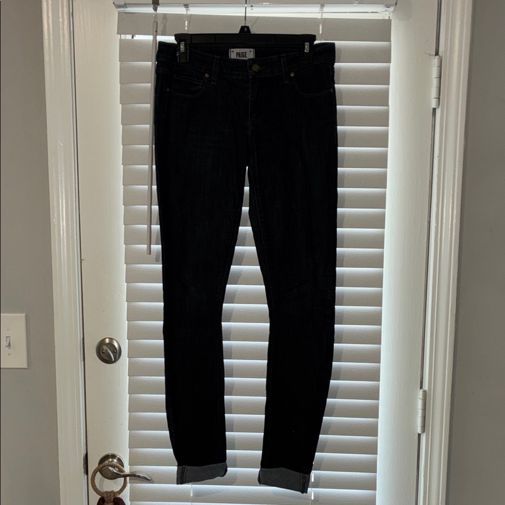 PAIGE Women's Dark Skinny Jeans